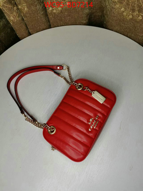 Coach Bags(4A)-Handbag-,buy luxury 2023 ,ID: BD7214,$: 95USD