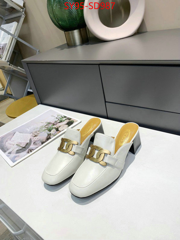 Women Shoes-Tods,highest quality replica ,the quality replica , ID: SD987,$: 95USD