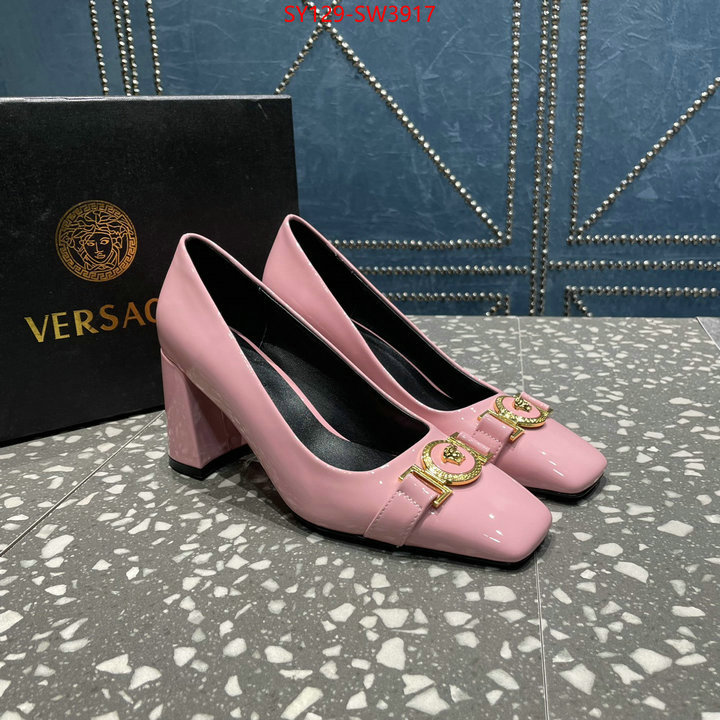 Women Shoes-Versace,how to find designer replica , ID: SW3917,$: 129USD