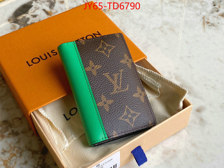 LV Bags(TOP)-Wallet,ID: TD6790,$: 65USD