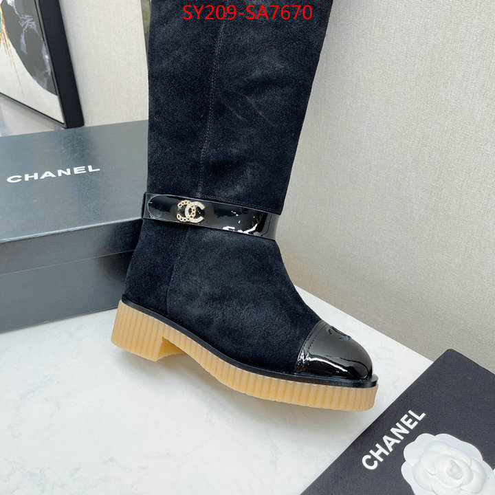 Women Shoes-Chanel,7 star replica , ID: SA7670,$: 209USD