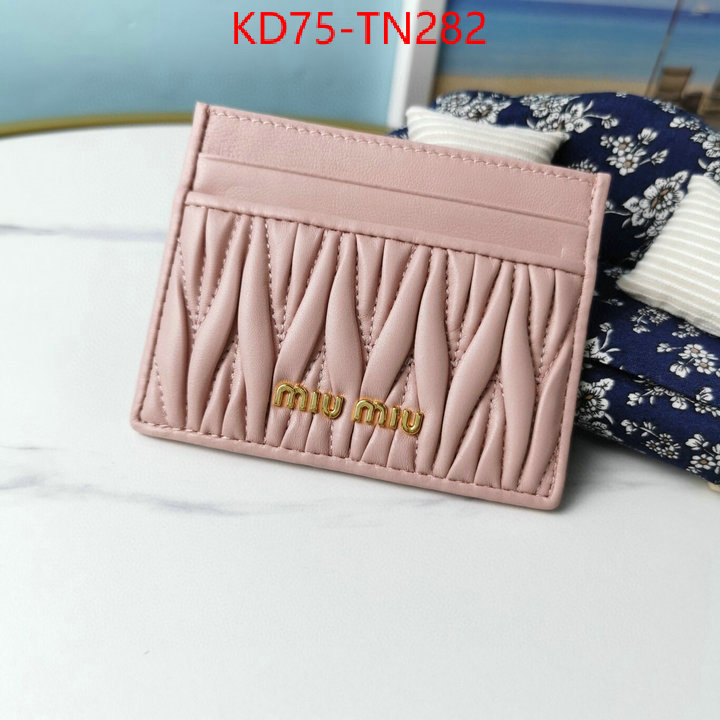 Miu Miu Bags(TOP)-Wallet,luxury 7 star replica ,ID: TN282,$: 75USD