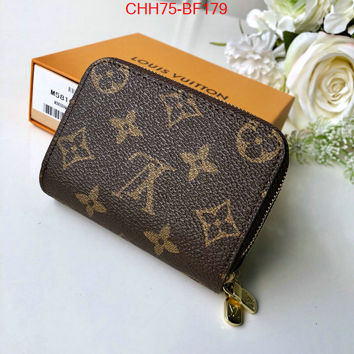 LV Bags(TOP)-Wallet,ID: TF179,$:75USD