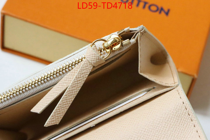 LV Bags(TOP)-Wallet,ID: TD4718,$: 59USD