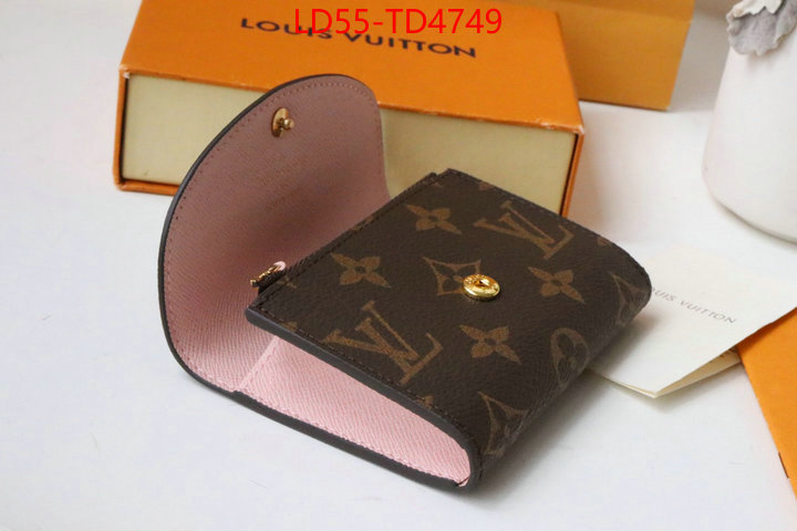 LV Bags(TOP)-Wallet,ID: TD4749,$: 55USD