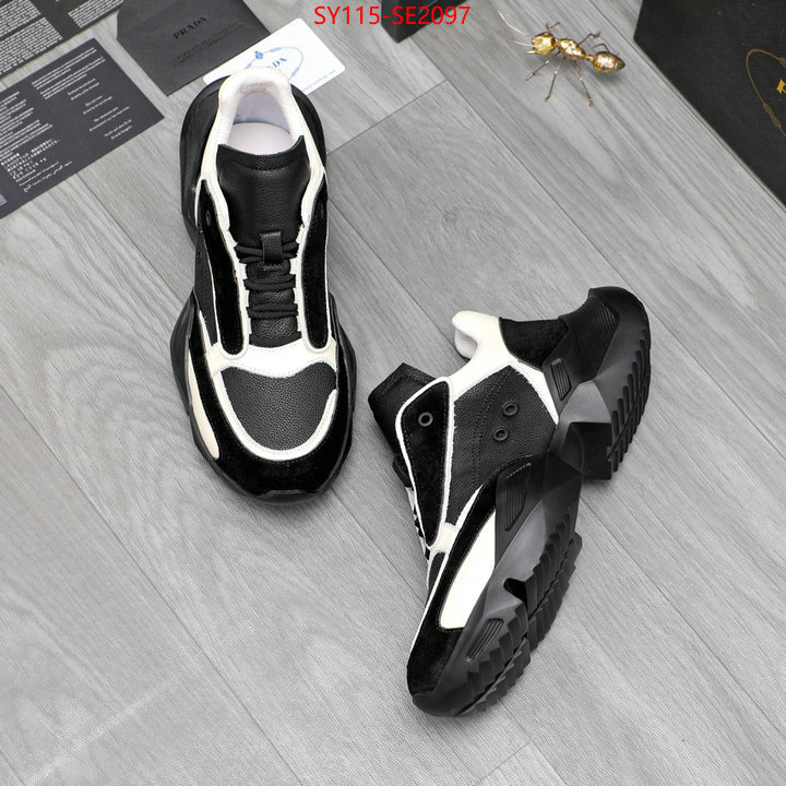 Men Shoes-Prada,where could you find a great quality designer , ID: SE2097,$: 115USD