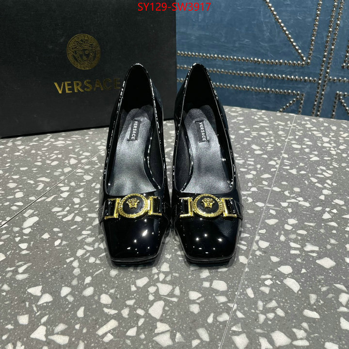 Women Shoes-Versace,how to find designer replica , ID: SW3917,$: 129USD