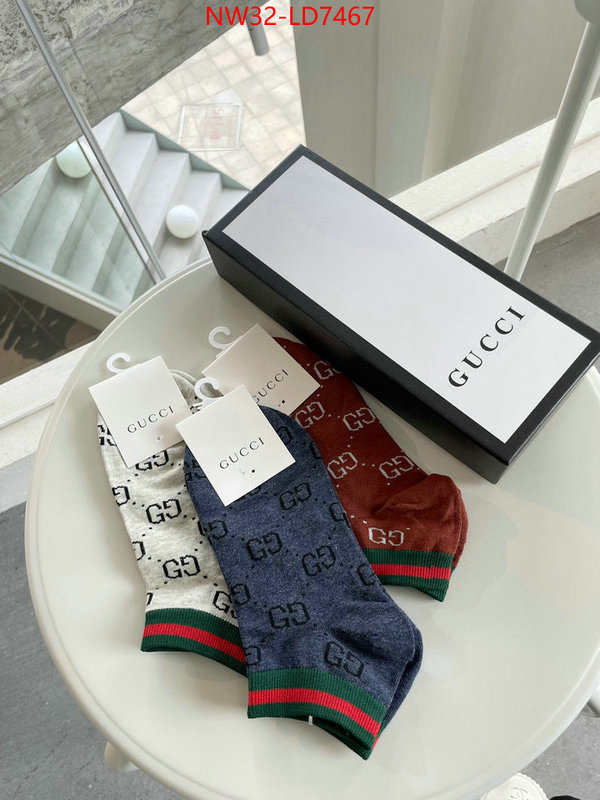 Sock-Gucci,copy aaaaa , ID: LD7467,$: 32USD