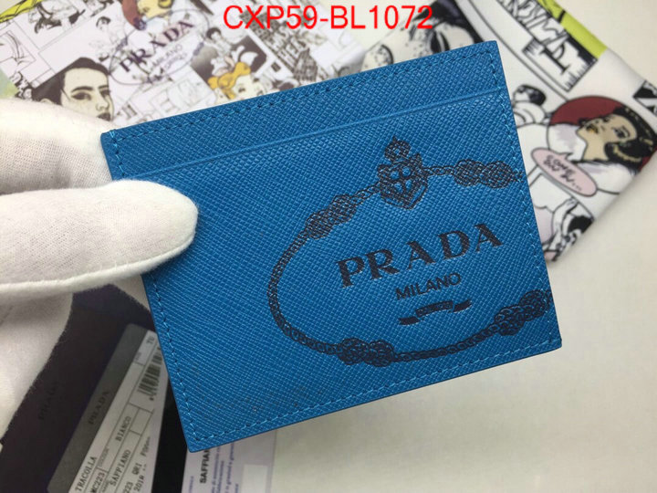 Prada Bags(TOP)-Wallet,ID: BL1072,$: 59USD