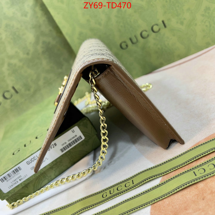 Gucci Bags(4A)-Wallet-,ID: TD470,$: 69USD