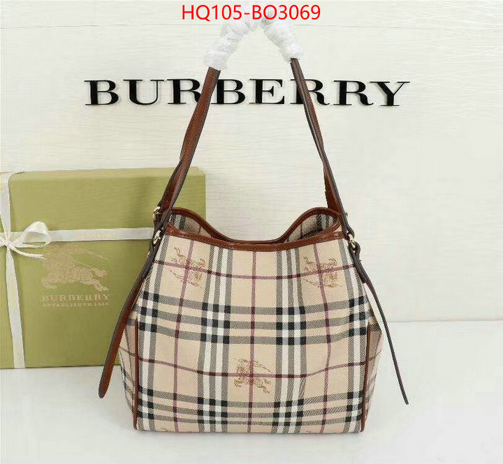 Burberry Bags(4A)-Handbag,designer high replica ,ID: BO3069,$: 105USD