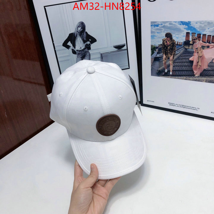 Cap (Hat)-Fendi,website to buy replica , ID: HN8254,$: 32USD