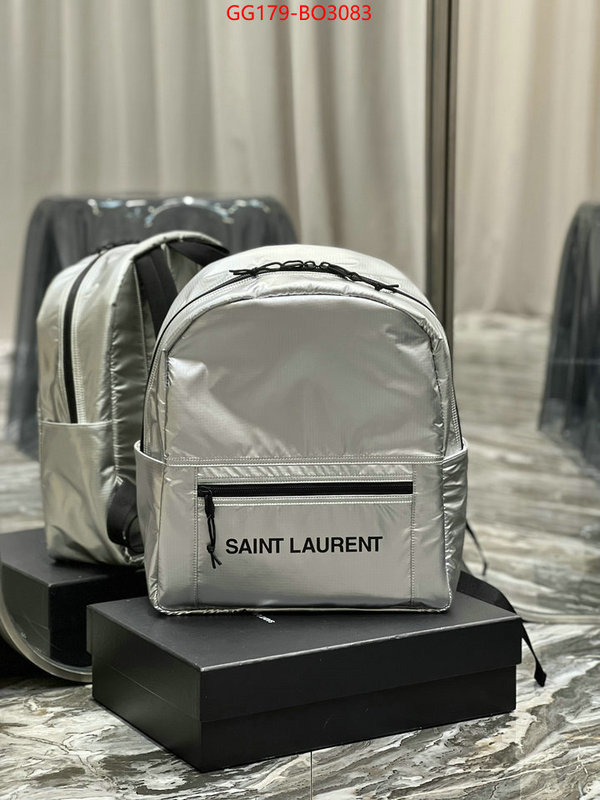 YSL Bag(TOP)-Backpack-,ID: BO3083,$: 179USD