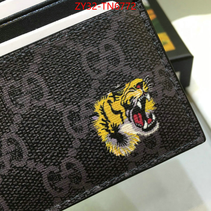 Gucci Bags(4A)-Wallet-,ID: TN6772,$: 32USD