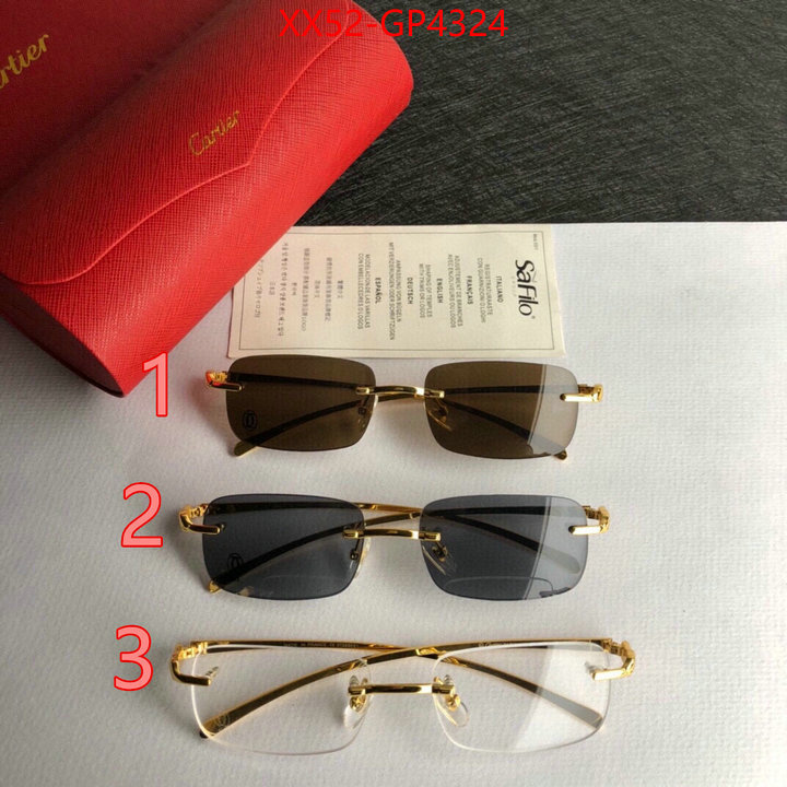 Glasses-Cartier,aaaaa replica designer , ID: GP4324,$: 52USD