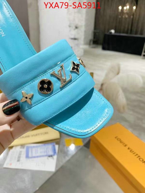 Women Shoes-LV,wholesale imitation designer replicas , ID: SA5911,$: 79USD