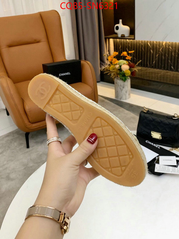 Women Shoes-Chanel,outlet 1:1 replica , ID: SN6321,$: 85USD