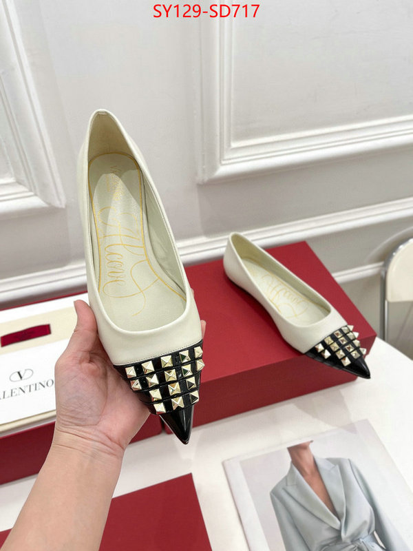 Women Shoes-Valentino,buy top high quality replica , ID: SD717,$: 129USD