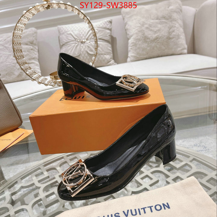 Women Shoes-LV,replcia cheap from china , ID: SW3885,$: 129USD