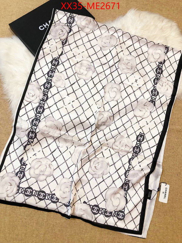 Scarf-Chanel,first copy , ID: ME2671,$: 35USD