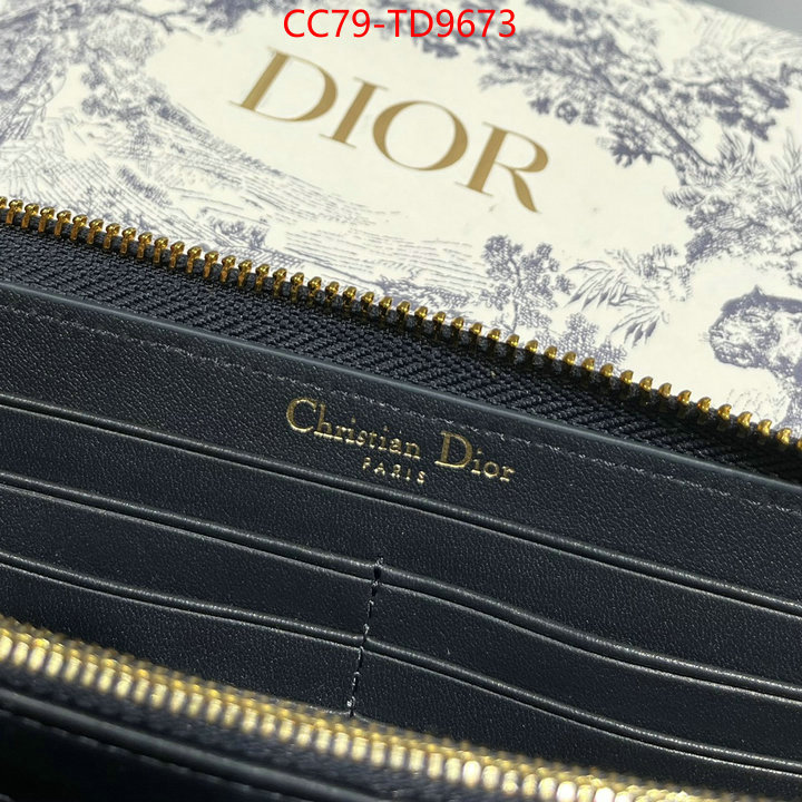 Dior Bags(TOP)-Wallet-,ID: TD9673,$: 79USD