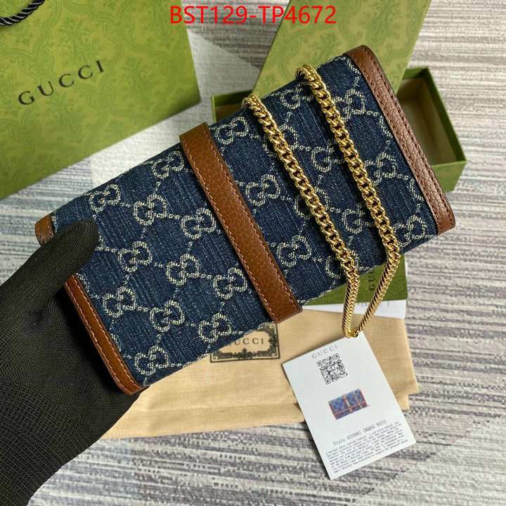 Gucci Bags(TOP)-Wallet-,ID: TP4672,$: 129USD