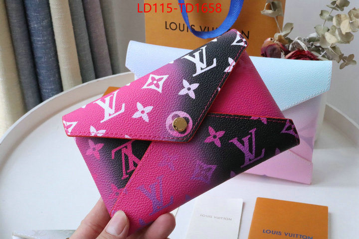 LV Bags(TOP)-Wallet,ID: TD1658,$: 115USD