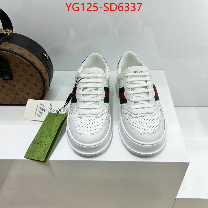 Women Shoes-Gucci,highest quality replica , ID: SD6337,$: 125USD