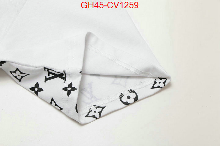 Clothing-LV,wholesale 2023 replica , ID: CV1259,$: 45USD