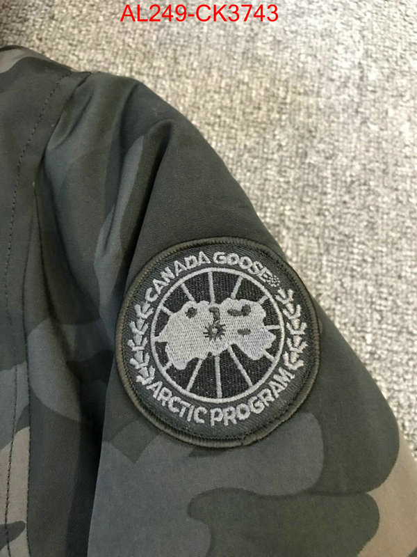 Down jacket Men-Canada Goose,perfect quality , ID: CK3743,$:249USD