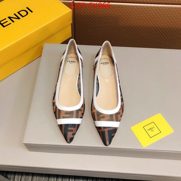 Women Shoes-Fendi,wholesale china , ID: SK866,$:75USD