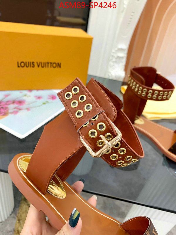 Women Shoes-LV,aaaaa+ quality replica , ID: SP4246,$: 89USD