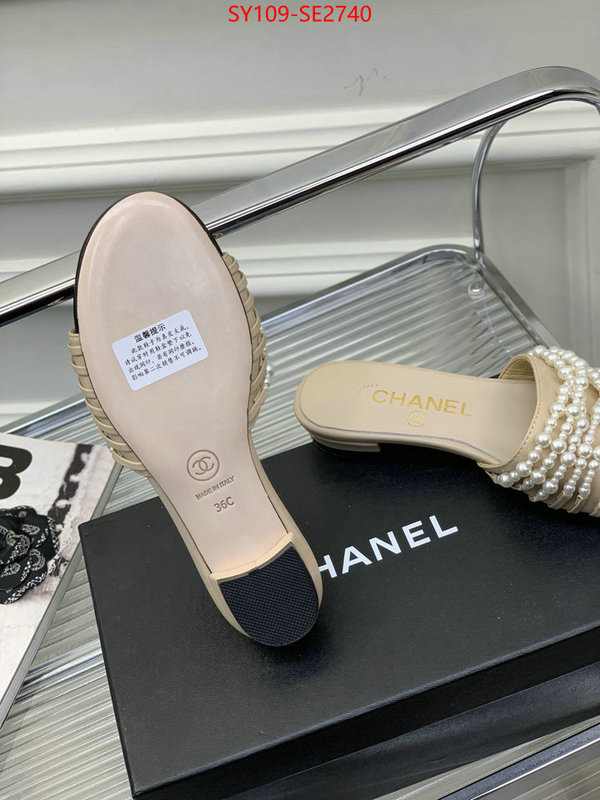 Women Shoes-Chanel,fake designer , ID: SE2740,$: 109USD