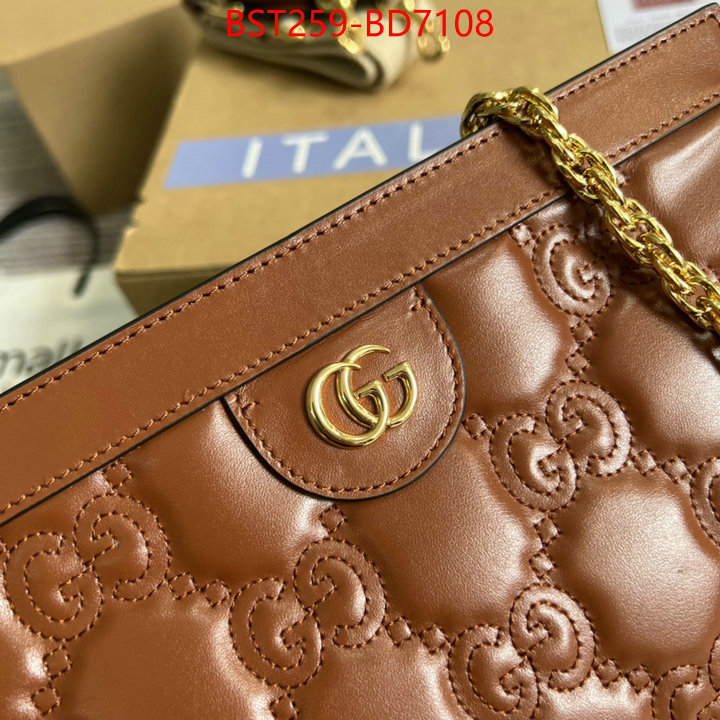 Gucci Bags(TOP)-Diagonal-,new designer replica ,ID: BD7108,$: 259USD