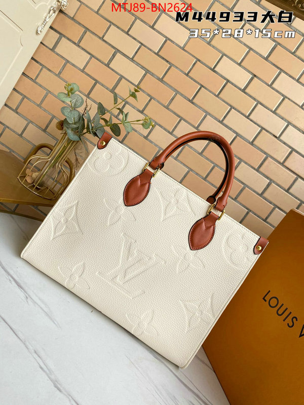 LV Bags(4A)-Handbag Collection-,ID: BN2624,$: 89USD