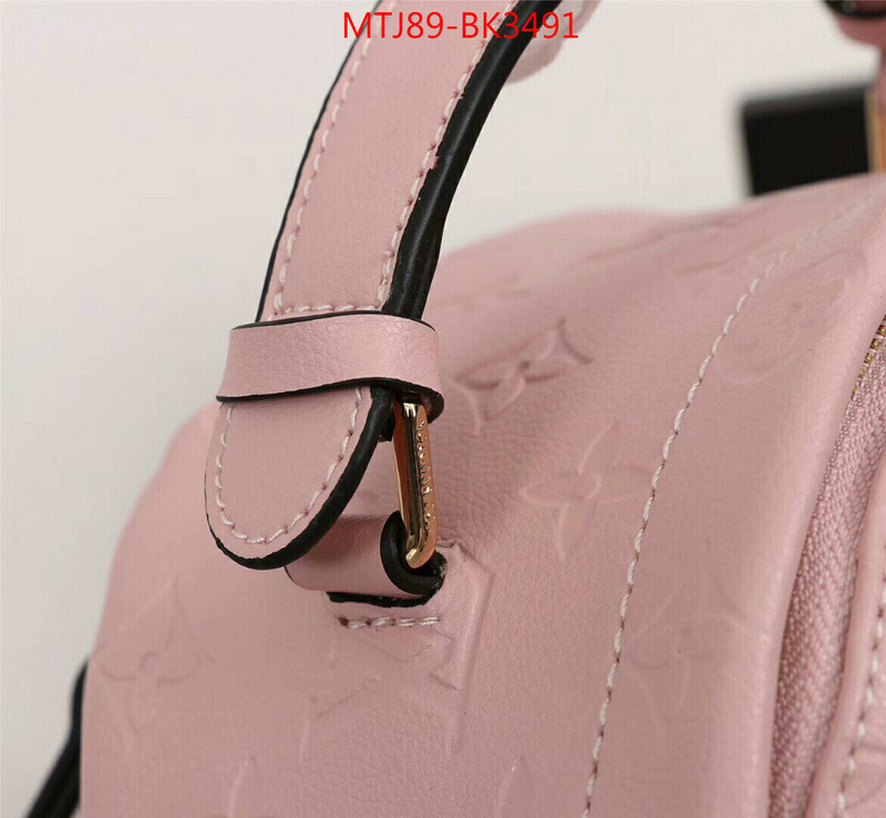 LV Bags(4A)-Backpack-,ID: BK3491,$:89USD