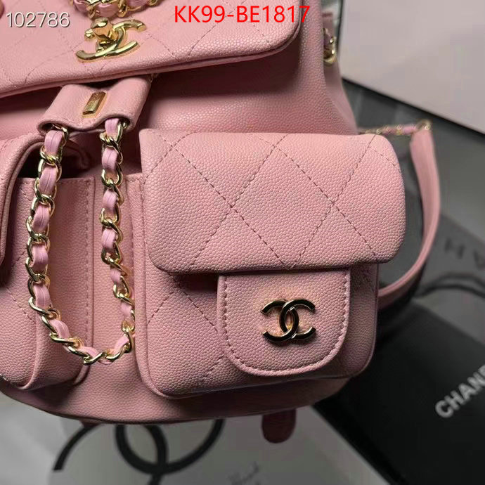 Chanel Bags(4A)-Backpack-,ID: BE1817,$: 99USD