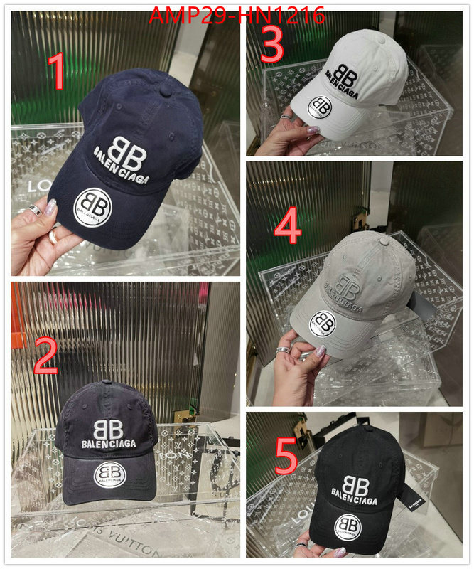 Cap (Hat)-Balenciaga,best capucines replica , ID: HN1216,$: 29USD