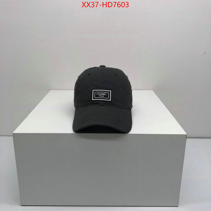 Cap (Hat)-Chanel,brand designer replica , ID: HD7603,$: 37USD