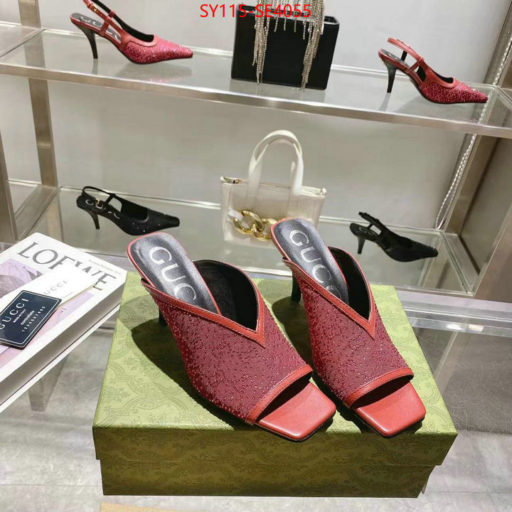 Women Shoes-Gucci,wholesale sale , ID: SE4055,$: 115USD