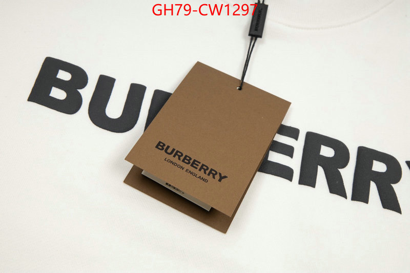 Clothing-Burberry,top sale , ID: CW1297,$: 79USD