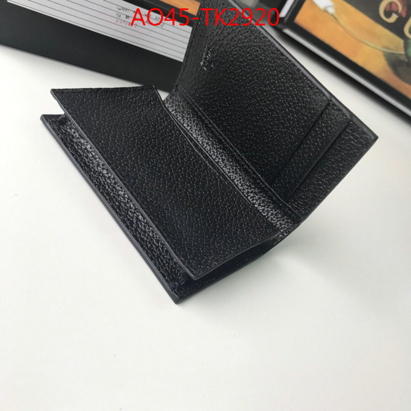 Gucci Bags(4A)-Wallet-,ID: TK2920,$:45USD