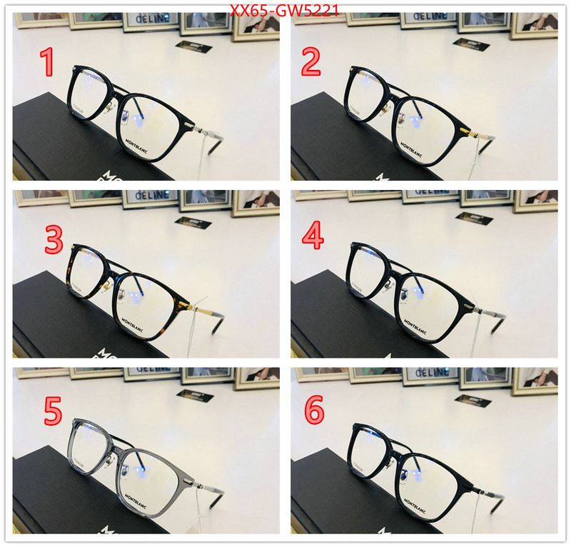 Glasses-Montblanc,highest product quality , ID: GW5221,$: 65USD