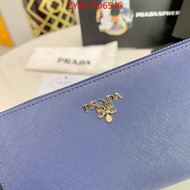 Prada Bags(4A)-Wallet,shop designer ,ID: TD6546,$: 49USD