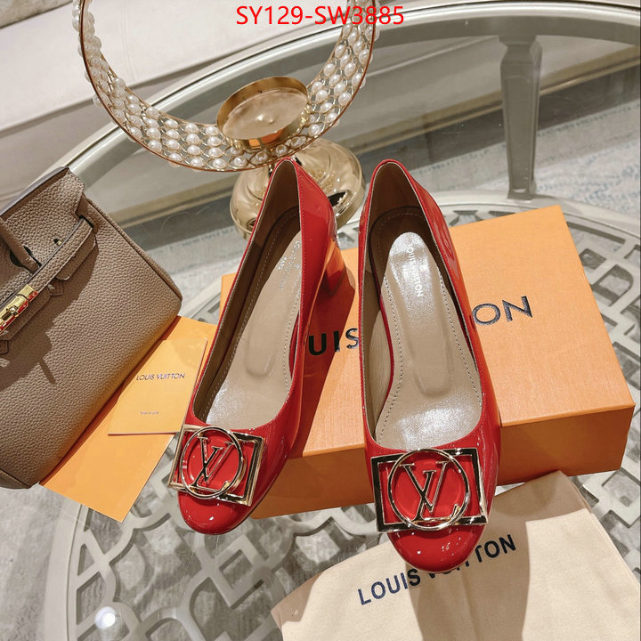 Women Shoes-LV,replcia cheap from china , ID: SW3885,$: 129USD