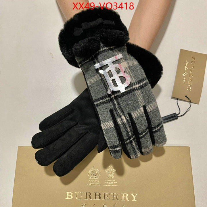 Gloves-Burberry,how can i find replica , ID: VO3418,$: 49USD