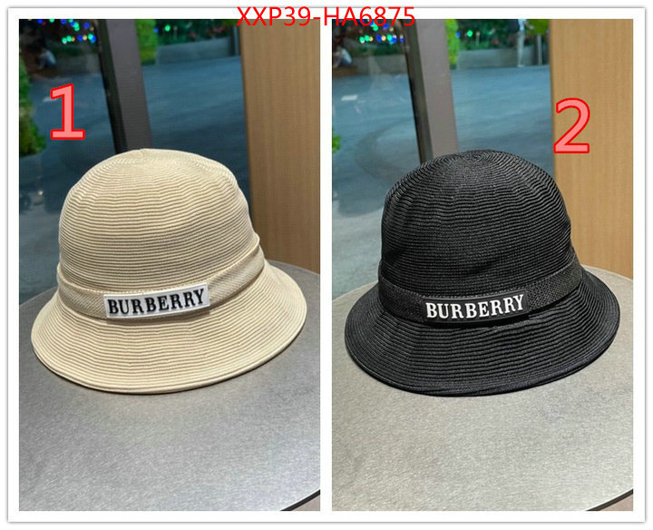 Cap (Hat)-Burberry,customize the best replica , ID: HA6875,$: 39USD