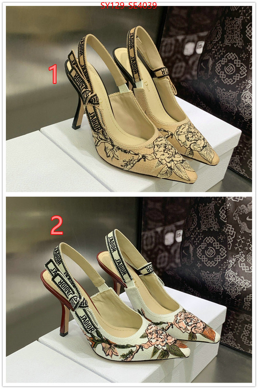 Women Shoes-Dior,good quality replica , ID: SE4039,$: 129USD