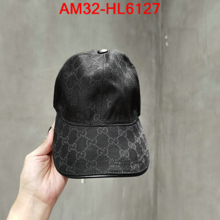 Cap (Hat)-Gucci,aaaaa quality replica , ID: HL6127,$: 32USD