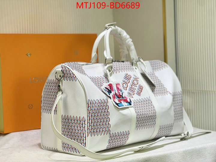 LV Bags(4A)-Keepall BandouliRe 45-50-,top quality ,ID: BD6689,$: 109USD